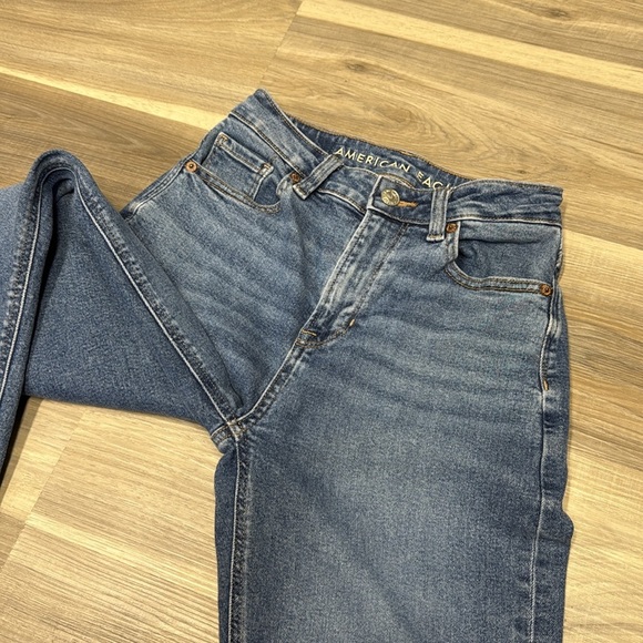 American Eagle Outfitters Blue Skinny Jeans size 00 LONG - Picture 5 of 10